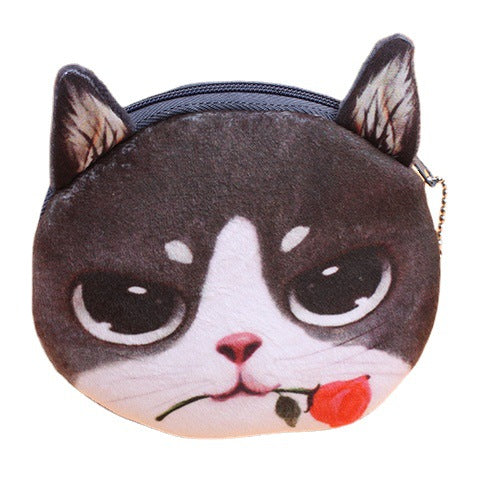 Wholesale Cats and Dogs Coin Purse Keychain